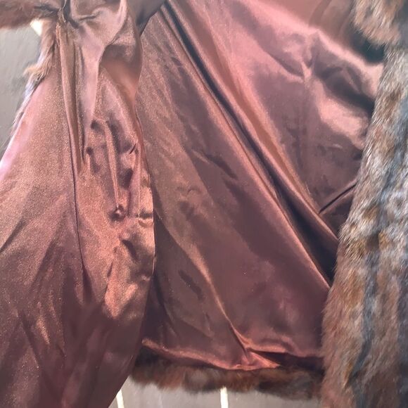 Luxury Vintage Real Fur 1940s Mink Cape/Vest/Stole Mint Condition Mob Wife Vibe - Picture 6 of 16